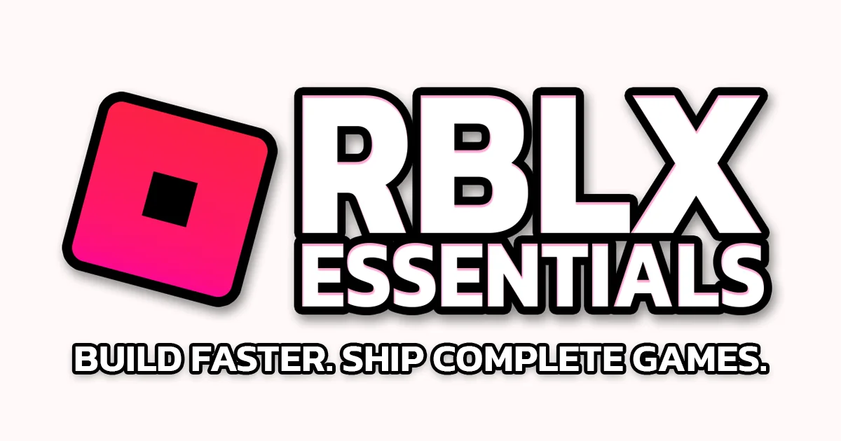 RBLX Essentials - Free Roblox Asset Packs, GUI & Pet System
