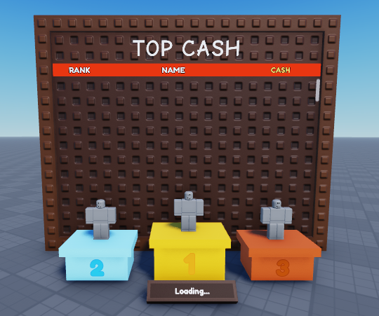 Leaderboard model in workspace