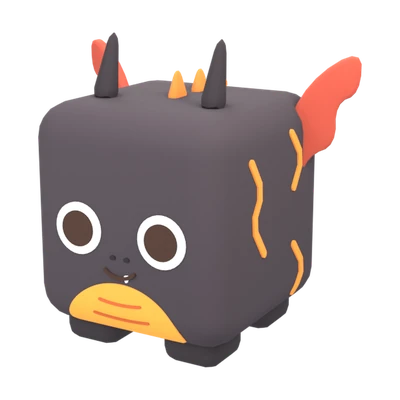 Magma Dragon, an Uncommon pet included in Easy Pet System