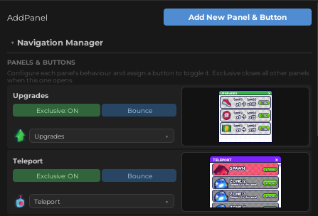 Navigation Manager in the RBLX Essentials Plugin