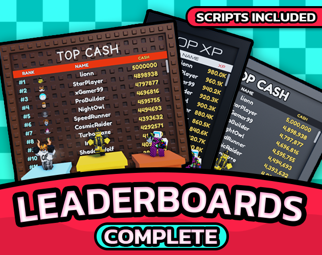 Easy Leaderstats & Leaderboards System