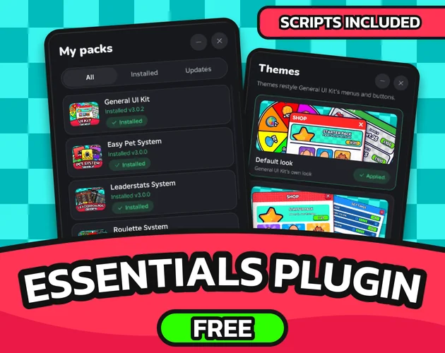 The RBLX Essentials Plugin cover